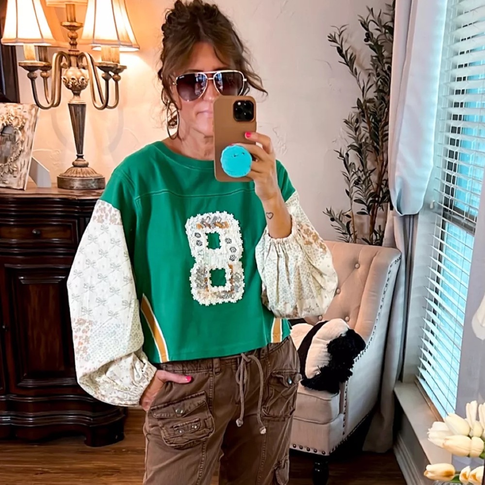 Free People Bali Daisy Nova Crafty Tee